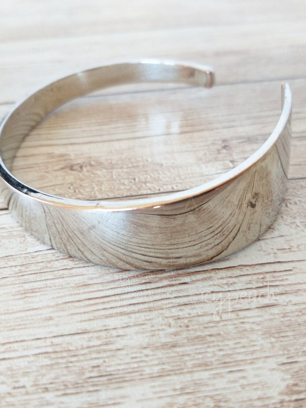 Asymmetric Cuff Bracelet Silvertone Fashion Jewelry Metal Costume Jewelry Boho